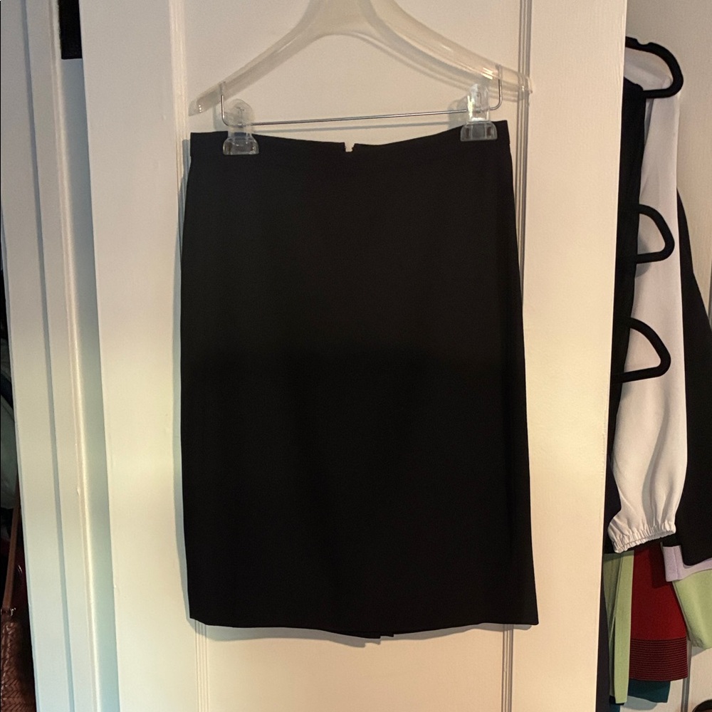 Anne Klein Elegant Black Pencil Skirt